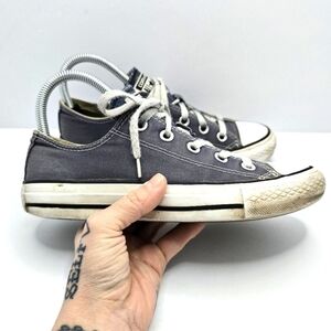 Converse | Chuck Taylor's All-Star blue distressed low-top sneakers | WMS 6